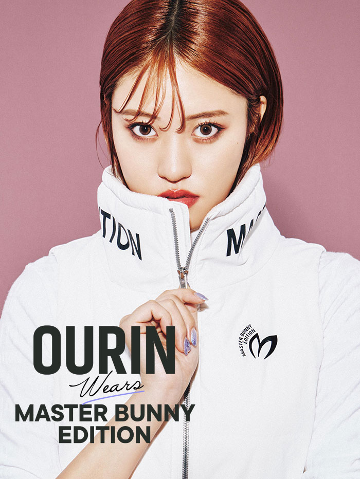 『MASTER BUNNY EDITION STYLE』OURIN wears MASTER BUNNY EDITION