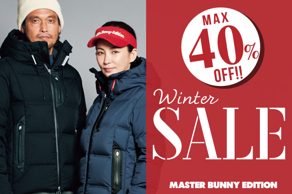 MASTER BUNNY EDITION WINTER SALE 1月2日AM10時スタート!!